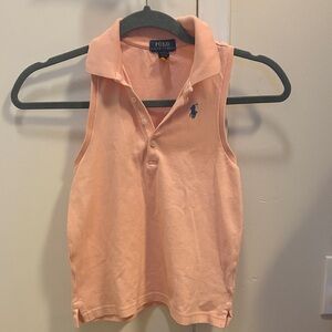 Polo by Ralph Lauren Pink Sleeveless Tank Top